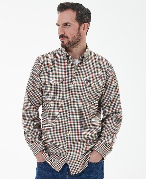 Barbour Foss Regular Fit Shirt πρασινο | BABO87901