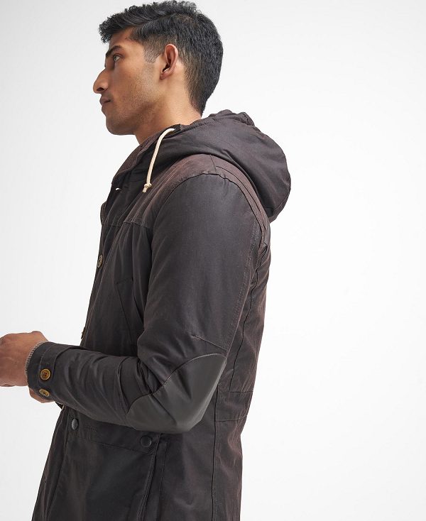 Barbour Game Waxed Parka Ελιά | BABO87253