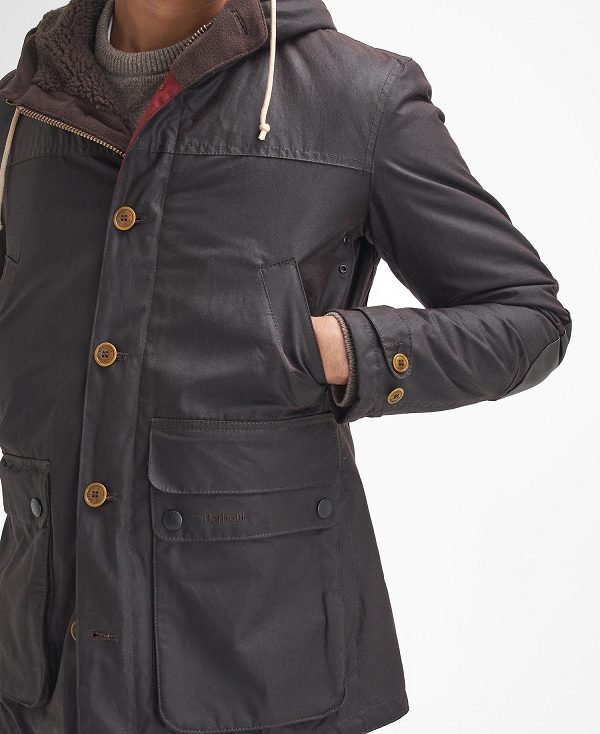 Barbour Game Waxed Parka Ελιά | BABO87253
