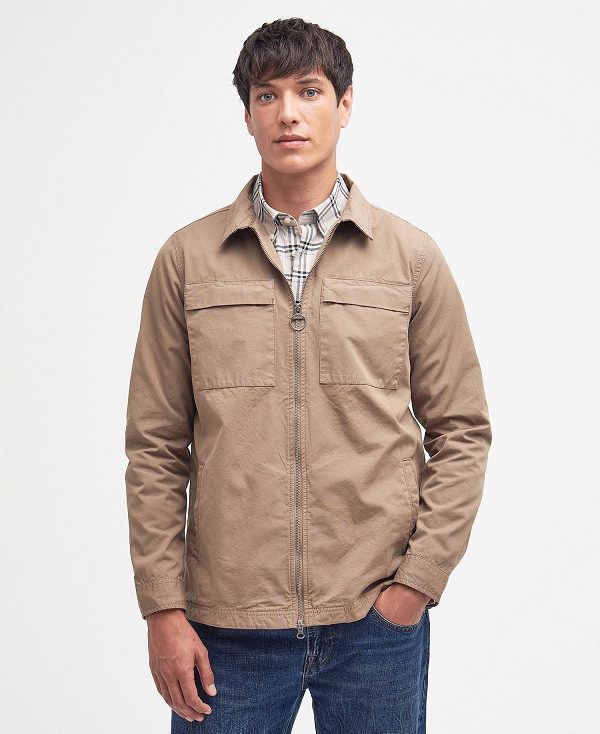 Barbour Glendale Overshirt καφε | BABO87964