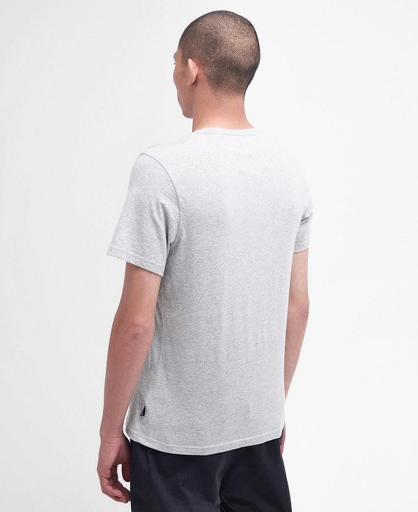 Barbour Goole Pocket T-shirt γκρι | BABO88296