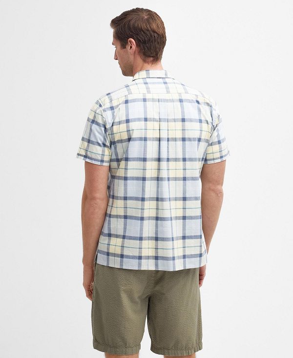 Barbour Gordon Tailored Short-sleeved Shirt Πολύχρωμο | BABO87762