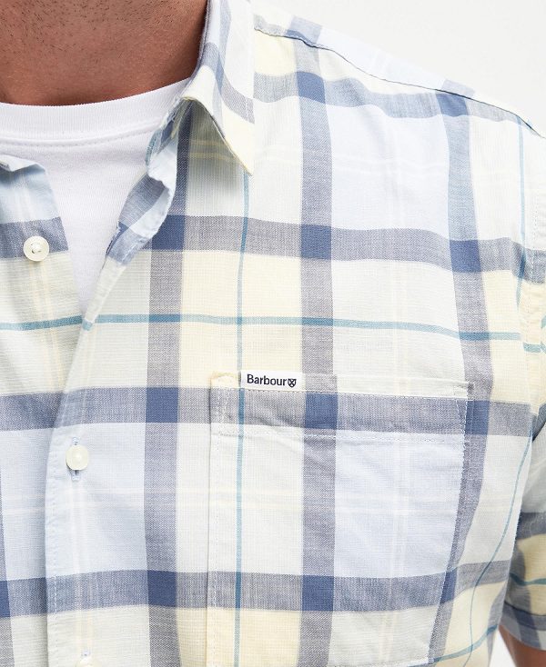 Barbour Gordon Tailored Short-sleeved Shirt Πολύχρωμο | BABO87762