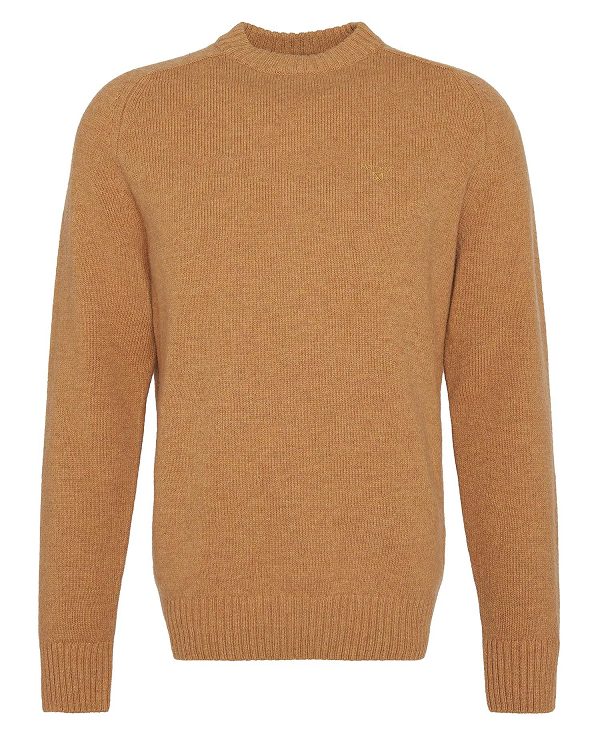 Barbour Grangetown Crew Neck Jumper κίτρινα | BABO88639