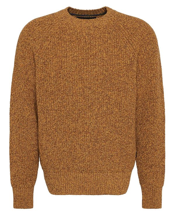 Barbour Griffiths Crew Neck Jumper καφε | BABO88681