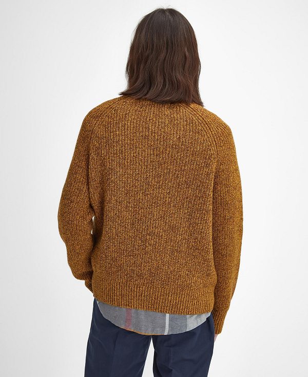 Barbour Griffiths Crew Neck Jumper καφε | BABO88681