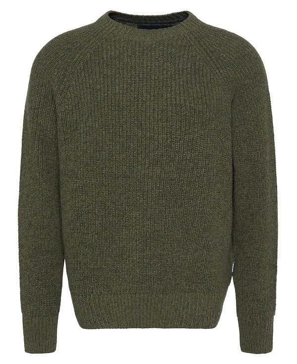 Barbour Griffiths Crew Neck Jumper πρασινο | BABO88682