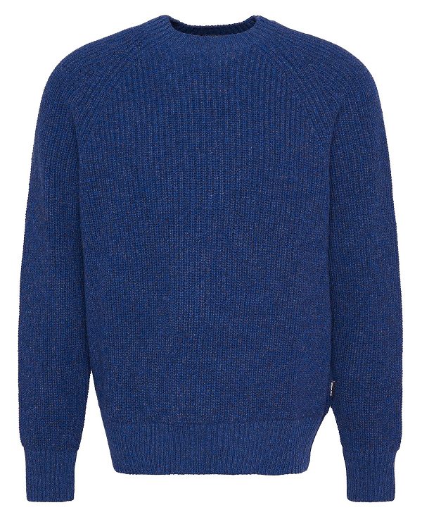 Barbour Griffiths Crew Neck Jumper σκουρο μπλε | BABO88686