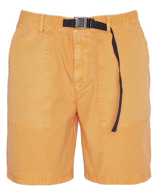 Barbour Grindle Shorts πορτοκαλι χρυσο χρωμα | BABO88763