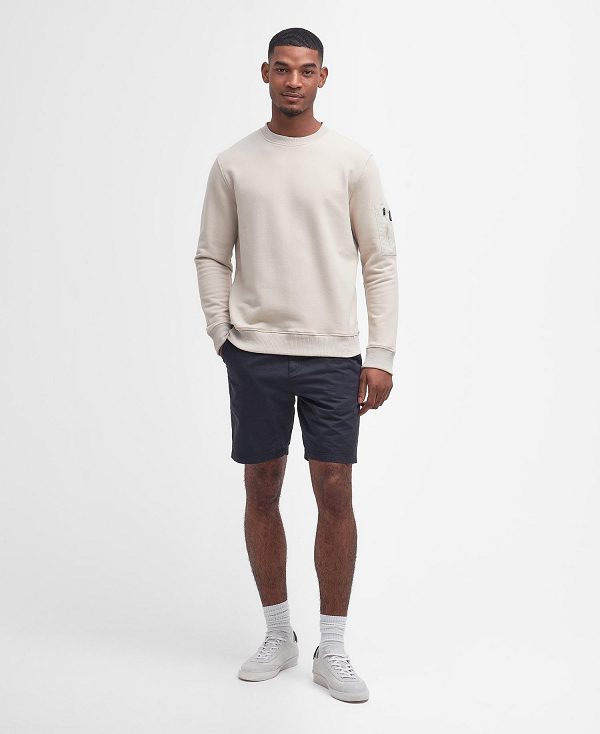 Barbour Grip Sweatshirt ασπρα | BABO88463