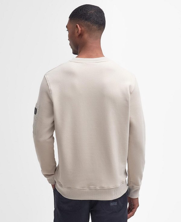 Barbour Grip Sweatshirt ασπρα | BABO88463
