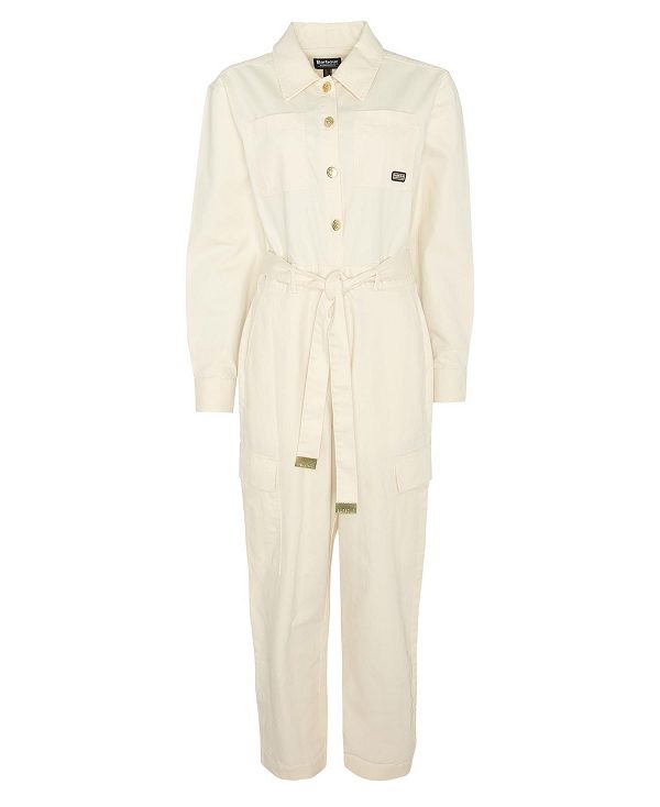 Barbour Hamilton Jumpsuit Μπεζ | BABO89609