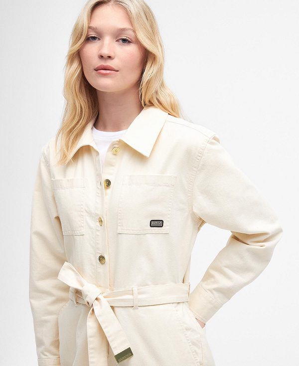 Barbour Hamilton Jumpsuit Μπεζ | BABO89609