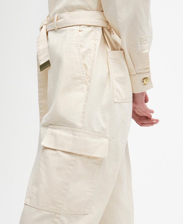 Barbour Hamilton Jumpsuit Μπεζ | BABO89609
