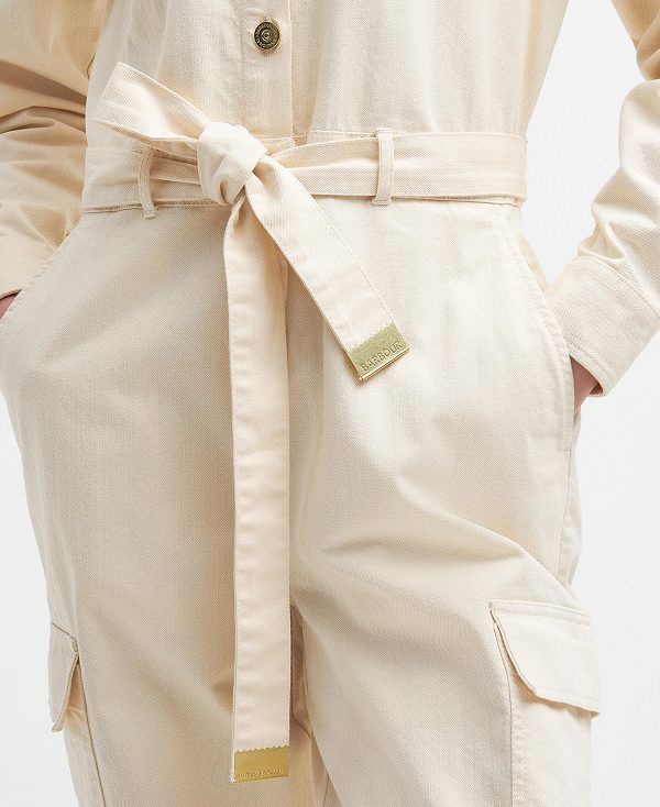 Barbour Hamilton Jumpsuit Μπεζ | BABO89609