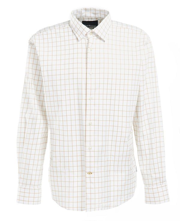 Barbour Hanstead Country Active Long-sleeved Shirt μπλε | BABO87641