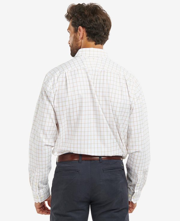 Barbour Hanstead Country Active Long-sleeved Shirt μπλε | BABO87641