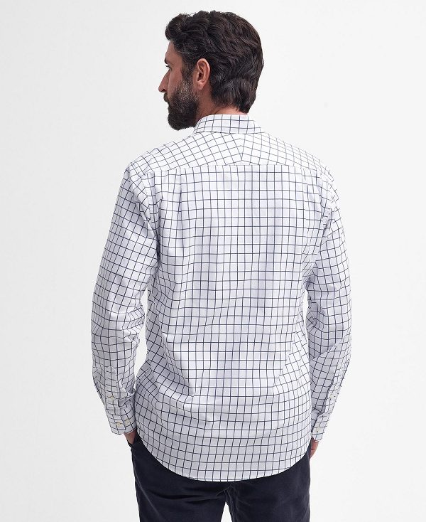 Barbour Hanstead Country Active Long-sleeved Shirt μπλε | BABO87886
