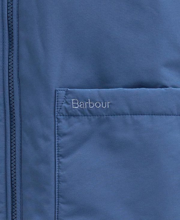 Barbour Harpen Padded Gilet μπλε | BABO87559