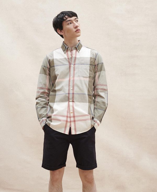 Barbour Harris Tailored Long-sleeved Shirt Πολύχρωμο | BABO87746