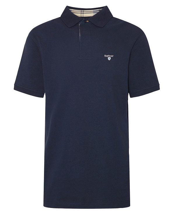 Barbour Hart Polo Shirt σκουρο μπλε | BABO88112
