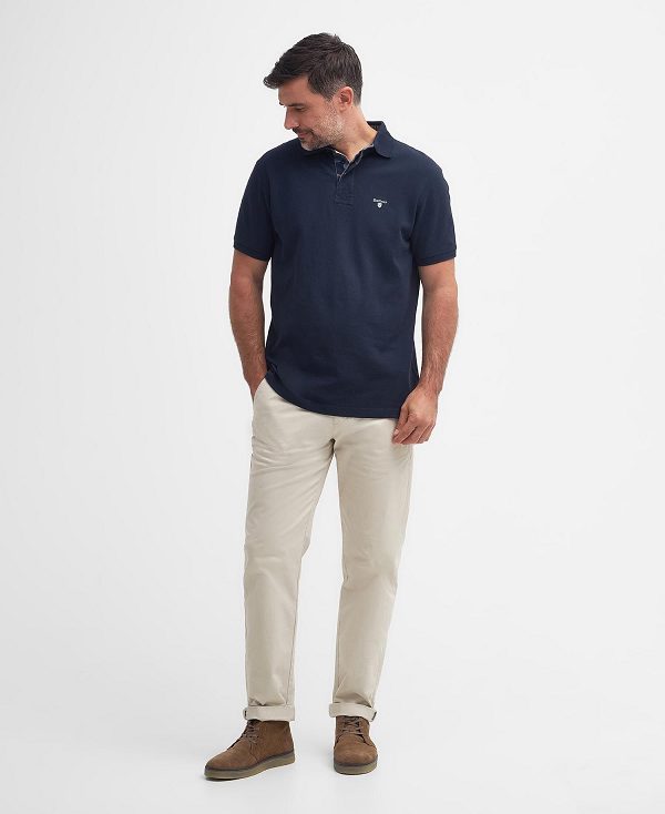Barbour Hart Polo Shirt σκουρο μπλε | BABO88112