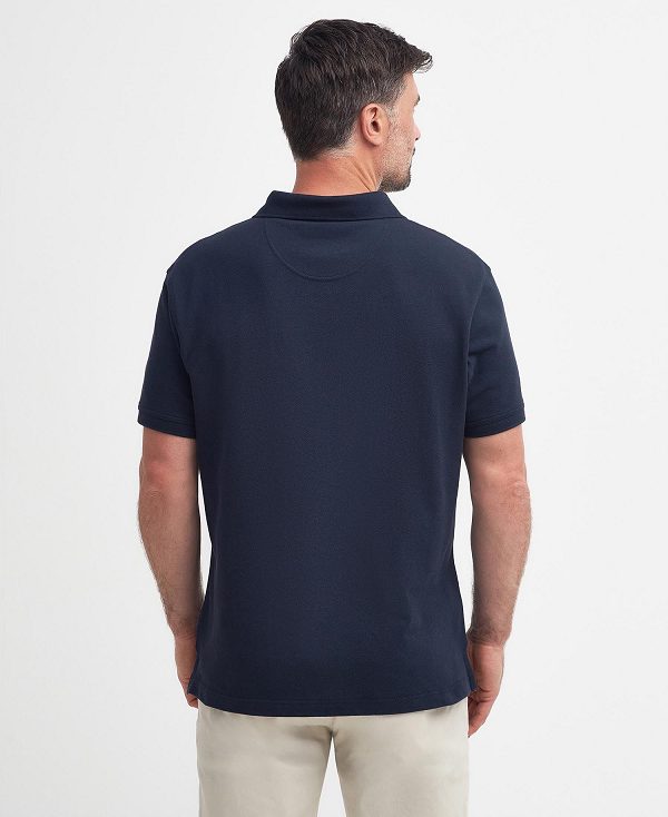 Barbour Hart Polo Shirt σκουρο μπλε | BABO88112