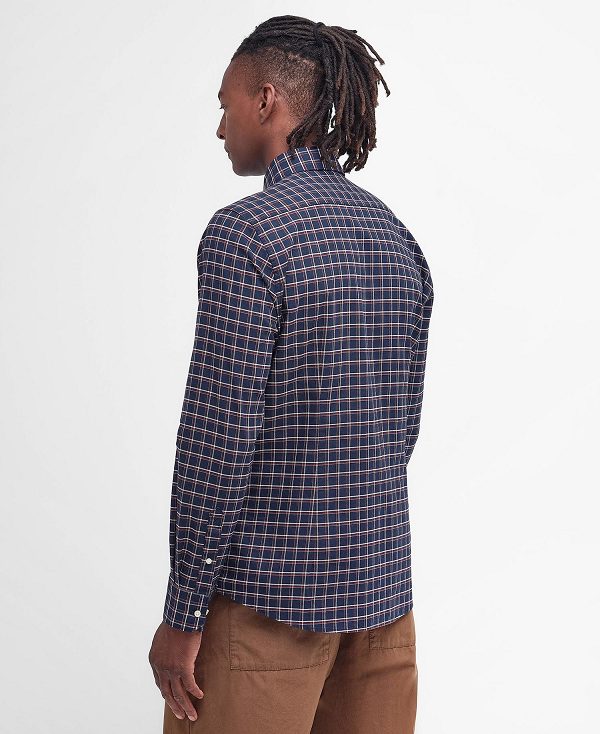 Barbour Harthorpe Tailored Shirt σκουρο μπλε | BABO87671