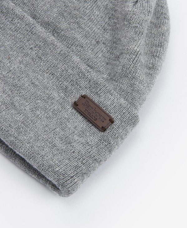 Barbour Healey Beanie γκρι | BABO89062