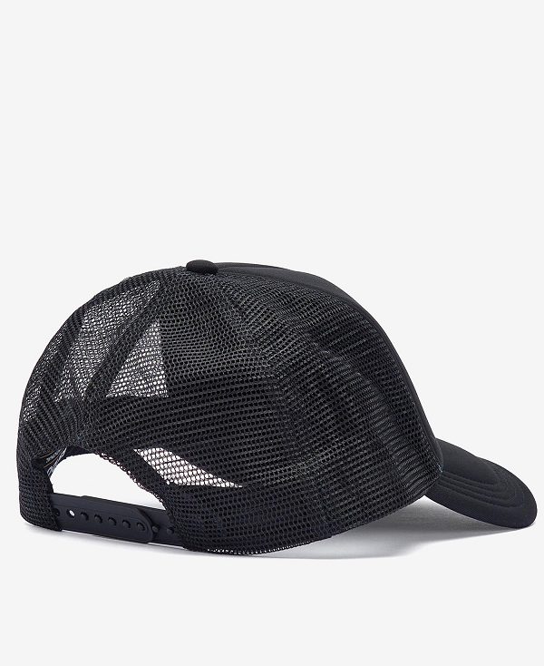 Barbour Heli Trucker Cap μαυρα | BABO89004