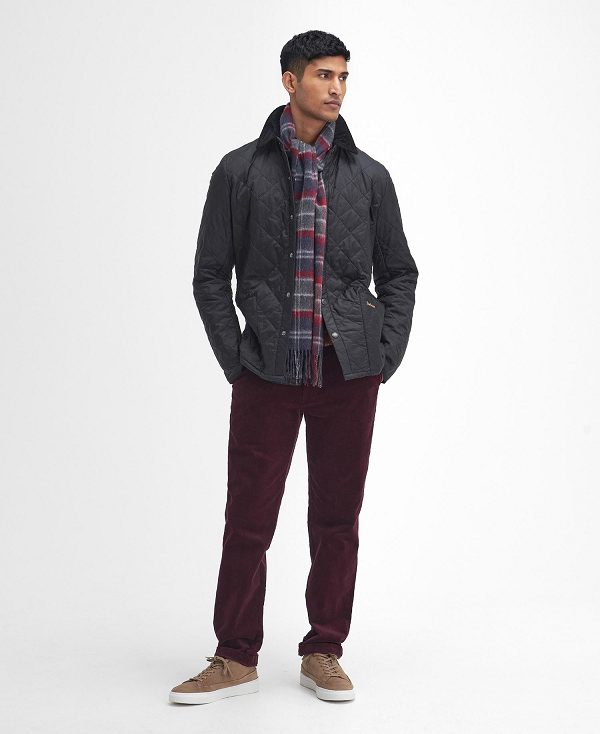 Barbour Heritage Liddesdale Quilted Jacket μαυρα | BABO87338