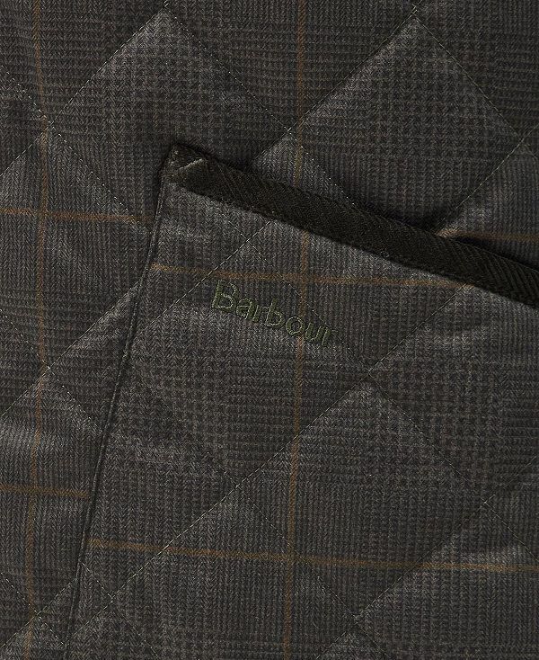 Barbour Heritage Liddesdale Quilted Jacket Ελιά | BABO87347