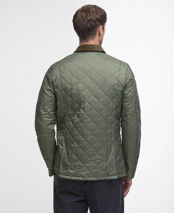 Barbour Heritage Liddesdale Quilted Jacket Ελιά | BABO87360