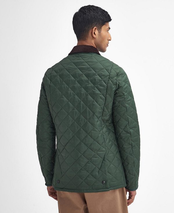 Barbour Heritage Liddesdale Quilted Jacket πρασινο | BABO87398