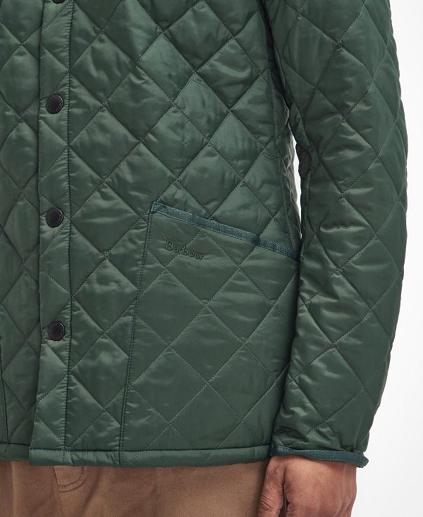 Barbour Heritage Liddesdale Quilted Jacket πρασινο | BABO87398