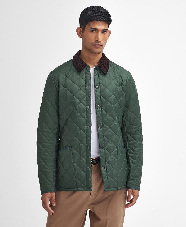 Barbour Heritage Liddesdale Quilted Jacket πρασινο | BABO87398