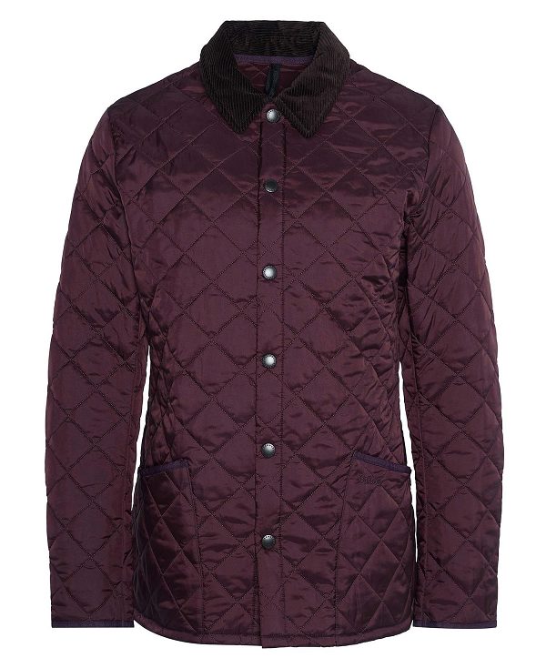 Barbour Heritage Liddesdale Quilted Jacket μπορντο | BABO87400