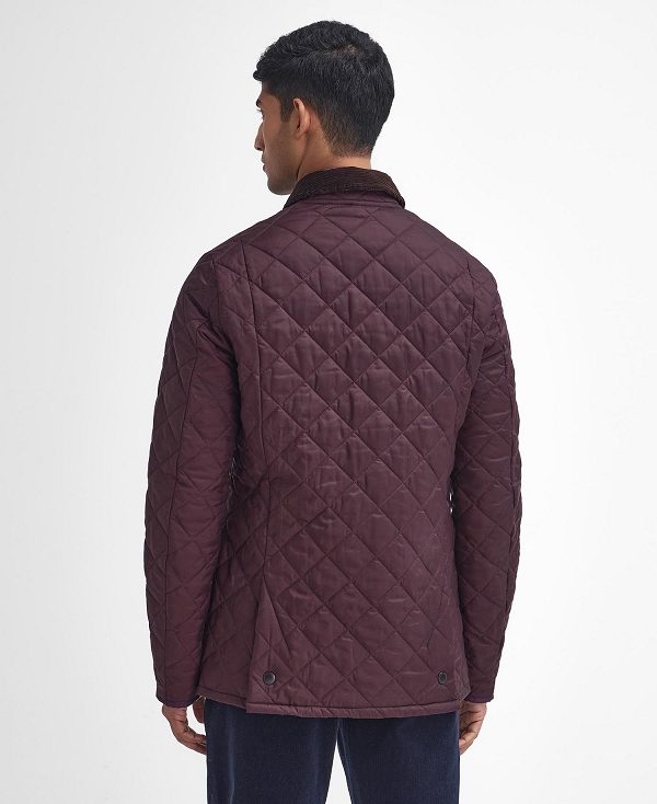 Barbour Heritage Liddesdale Quilted Jacket μπορντο | BABO87400