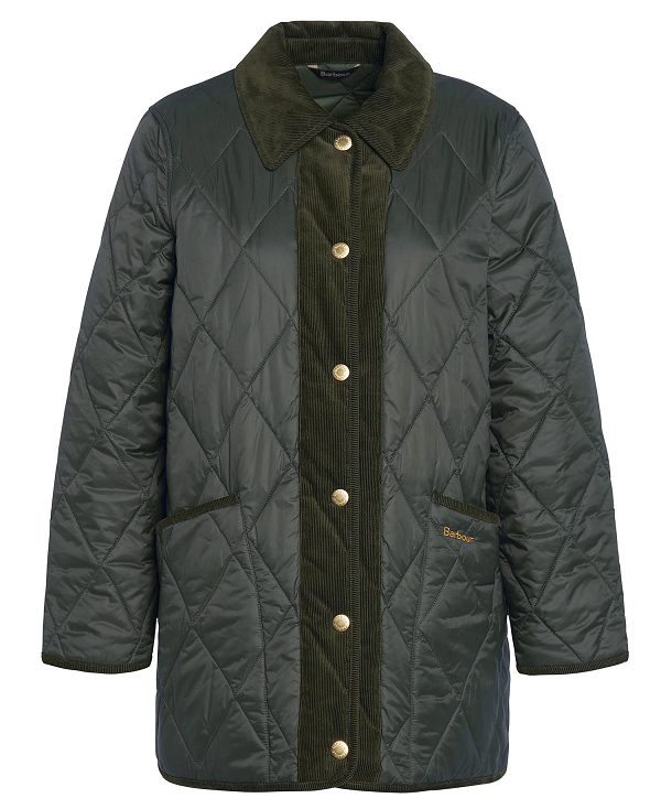 Barbour Highcliffe Quilted Jacket μαυρα | BABO89290