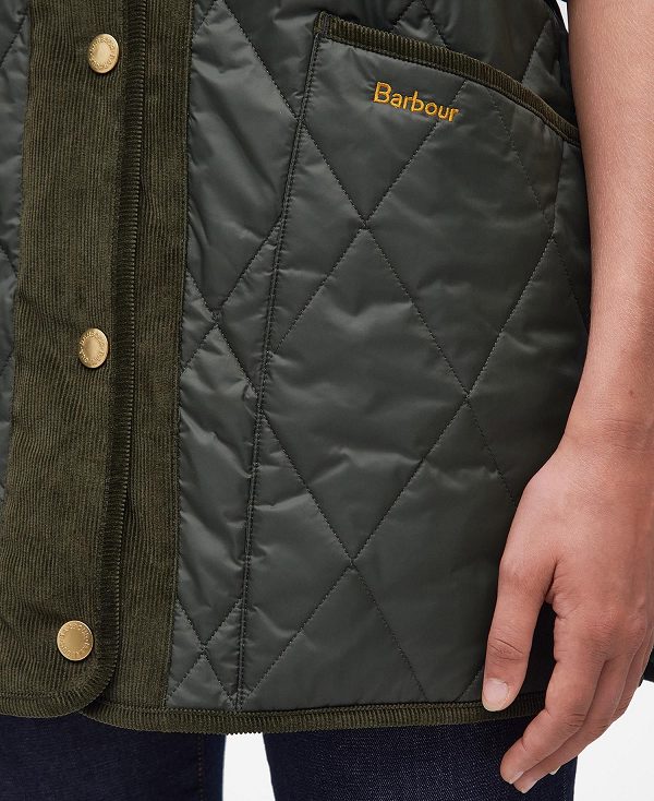 Barbour Highcliffe Quilted Jacket μαυρα | BABO89290