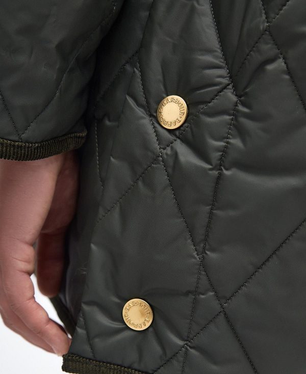 Barbour Highcliffe Quilted Jacket μαυρα | BABO89290