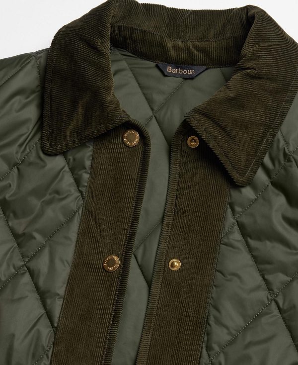 Barbour Highcliffe Quilted Jacket μαυρα | BABO89290