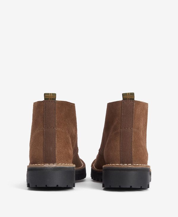 Barbour Hobart Chukka Boots καφε | BABO88874