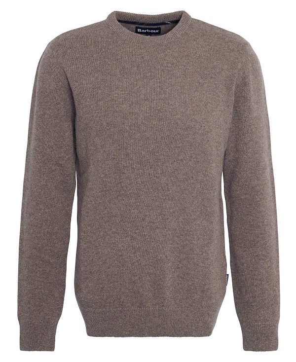 Barbour Holden Crew Neck Jumper πρασινο | BABO88648