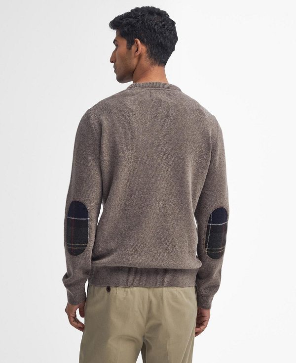 Barbour Holden Crew Neck Jumper πρασινο | BABO88648
