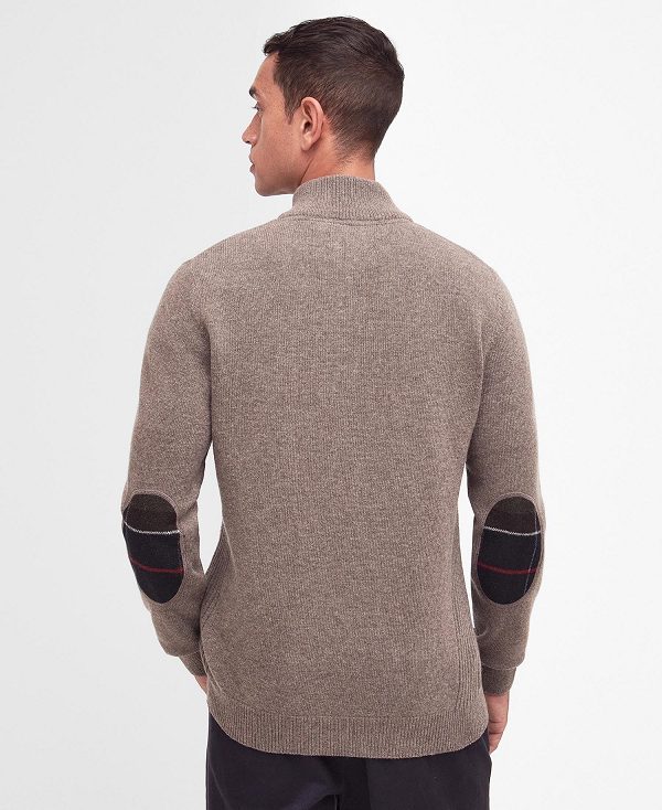Barbour Holden Half Zip Jumper γκρι | BABO88532