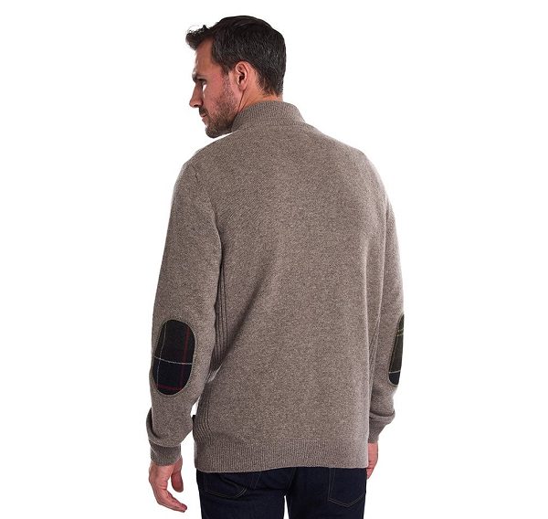 Barbour Holden Half Zip Jumper γκρι | BABO88532