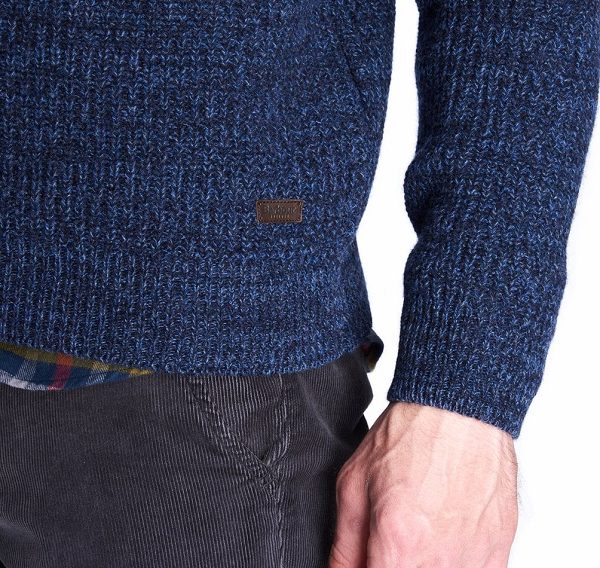Barbour Horseford Crew Neck Jumper Ελιά | BABO88558