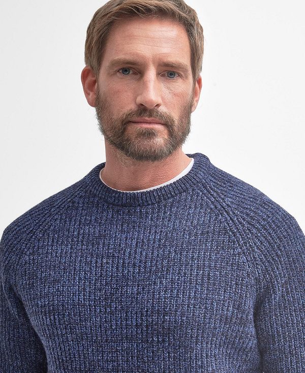 Barbour Horseford Crew Neck Jumper Ελιά | BABO88558