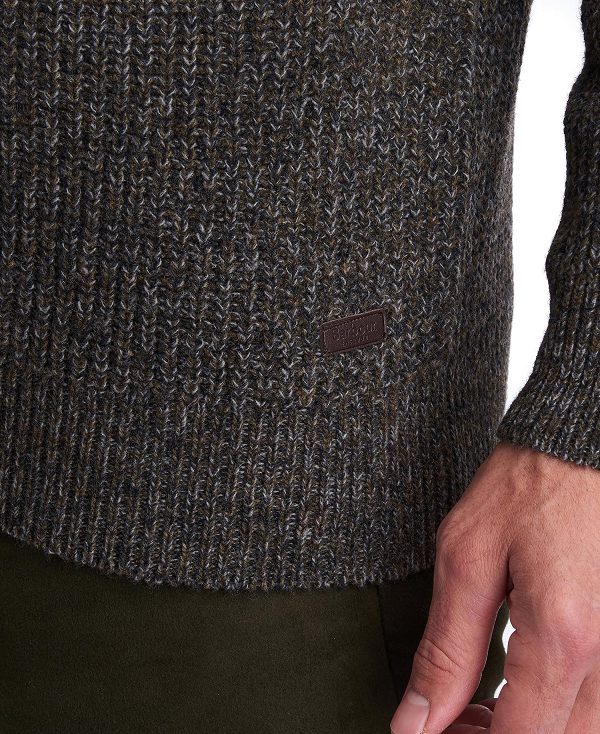 Barbour Horseford Crew Neck Jumper γκρι | BABO88571